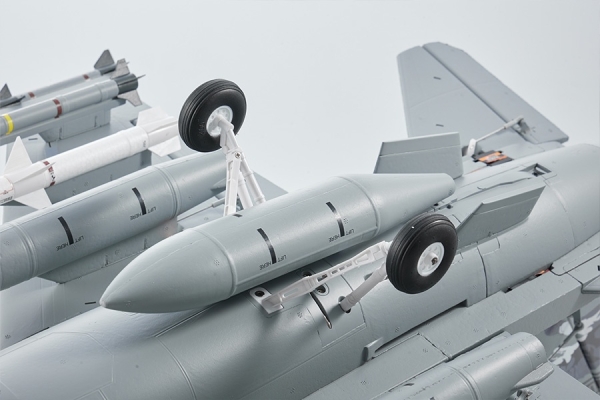 DPFMS146PGY FMS F16 EDF 64 PNP grau - 74 cm